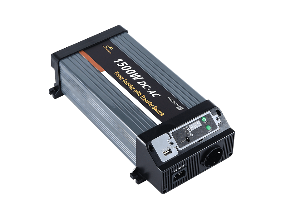 Inverter Pure da 1500 W con trasferimento (display rimovibile)