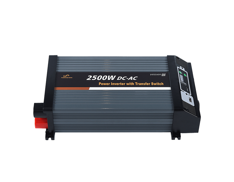 Inverter Pure da 2500 W con trasferimento (display rimovibile)